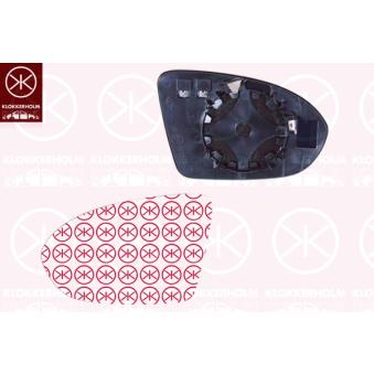 Verre de rétroviseur, rétroviseur extérieur KLOKKERHOLM 50541061