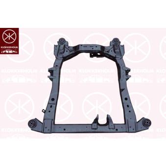 Plot de berceau/Support d'agrégats KLOKKERHOLM 5079005