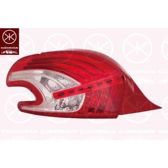 Feu arrière KLOKKERHOLM OEM 9672628280 Feu arrière KLOKKERHOLM OEM 9672628280