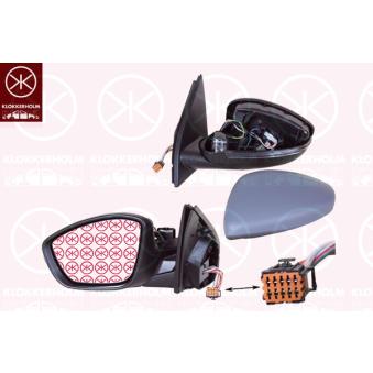 Rétroviseur extérieur KLOKKERHOLM OEM 1610708180 Rétroviseur extérieur KLOKKERHOLM OEM 1610708180