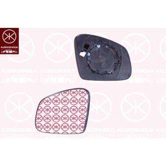 Verre de rétroviseur, rétroviseur extérieur KLOKKERHOLM 60041061