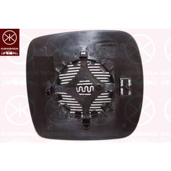 Verre de rétroviseur, rétroviseur extérieur KLOKKERHOLM 60111060