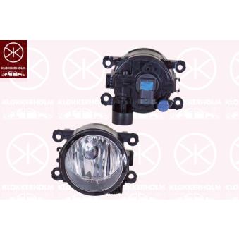 Projecteur antibrouillard avant gauche KLOKKERHOLM 60140281A1