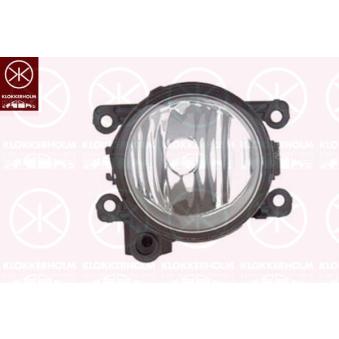 Projecteur antibrouillard avant gauche KLOKKERHOLM 60340281