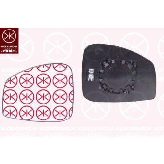 Verre de rétroviseur, rétroviseur extérieur KLOKKERHOLM 60441064