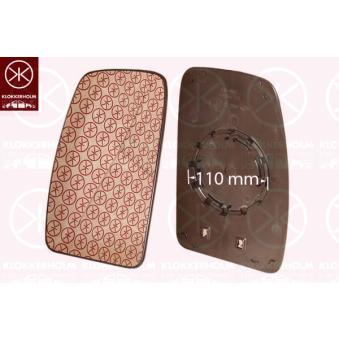 Verre de rétroviseur, rétroviseur extérieur KLOKKERHOLM OEM 09120907