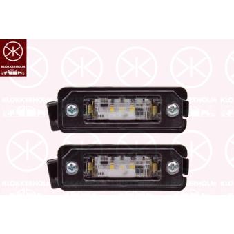 Feu éclaireur de plaque KLOKKERHOLM OEM 3D0943021A