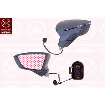 Rétroviseur extérieur KLOKKERHOLM 66141041