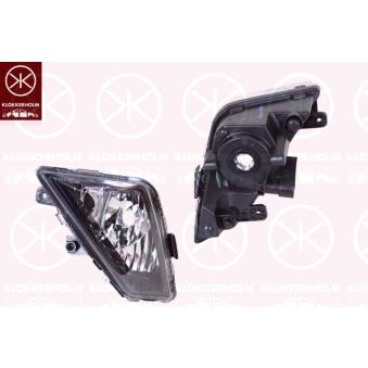 Projecteur antibrouillard avant droit KLOKKERHOLM OEM 6F0941702A