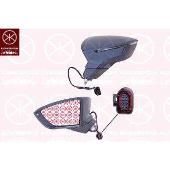 Rétroviseur extérieur KLOKKERHOLM 66221044