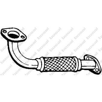 Tuyau d'échappement KLOKKERHOLM OEM 1149869