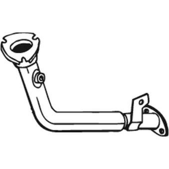 Tuyau d'échappement KLOKKERHOLM OEM 1705Z1