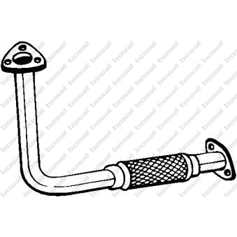 Tuyau d'échappement KLOKKERHOLM [751-001]