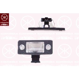 Feu éclaireur de plaque KLOKKERHOLM 75140855