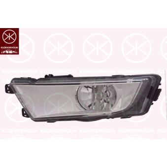 Projecteur antibrouillard avant droit KLOKKERHOLM OEM 5E0941702D
