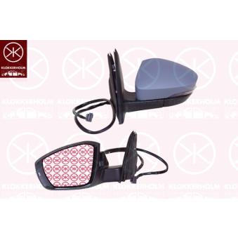 Rétroviseur extérieur KLOKKERHOLM OEM 5E0857537AGRU