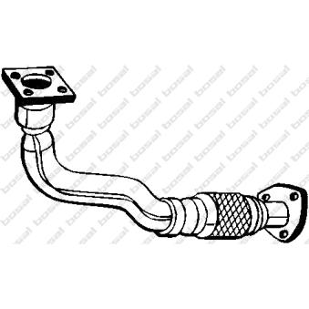 Tuyau d'échappement KLOKKERHOLM OEM 1H0253087E