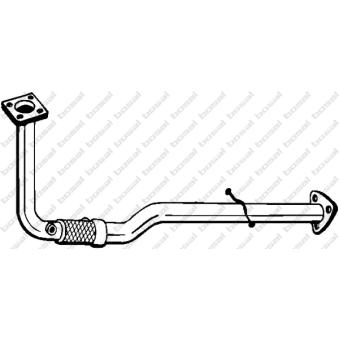 Tuyau d'échappement KLOKKERHOLM OEM 1484005