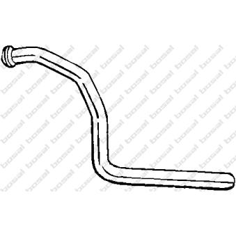 Tuyau d'échappement KLOKKERHOLM 768-371