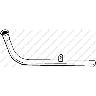 Tuyau d'échappement KLOKKERHOLM 776-881
