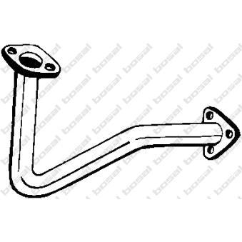 Tuyau d'échappement KLOKKERHOLM OEM 90466055