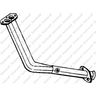 Tuyau d'échappement KLOKKERHOLM OEM 6U0253091A