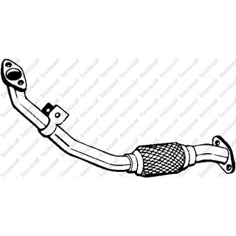 Tuyau d'échappement KLOKKERHOLM OEM MB924365