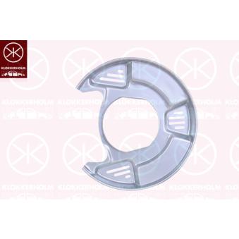 Déflecteur, disque de frein arrière droit KLOKKERHOLM OEM 4780305010
