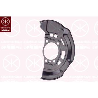 Déflecteur, disque de frein avant gauche KLOKKERHOLM OEM 4778242040