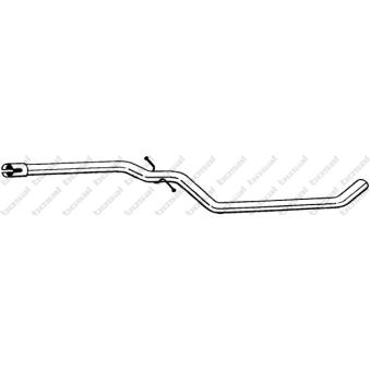 Tuyau d'échappement KLOKKERHOLM 823-081