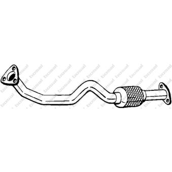 Tuyau d'échappement KLOKKERHOLM OEM 46739673