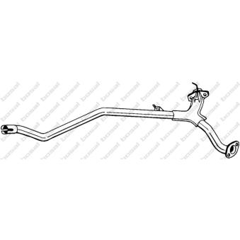 Tuyau d'échappement KLOKKERHOLM 850-039