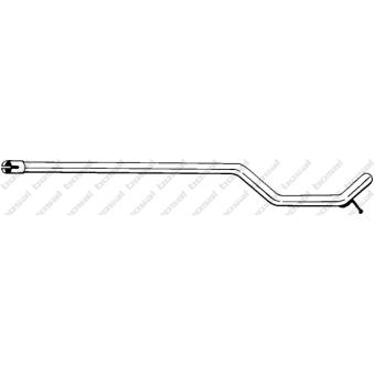 Tuyau d'échappement KLOKKERHOLM OEM 05278194AB