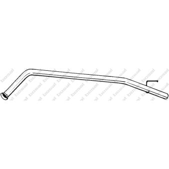 Tuyau d'échappement KLOKKERHOLM [900-049]