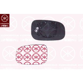 Verre de rétroviseur, rétroviseur extérieur KLOKKERHOLM 90091064