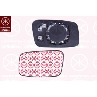 Verre de rétroviseur, rétroviseur extérieur KLOKKERHOLM 90361063