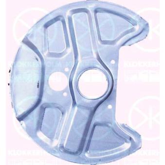 Déflecteur, disque de frein KLOKKERHOLM 9045370