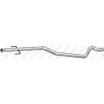 Tuyau d'échappement KLOKKERHOLM OEM 5854298