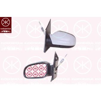 Rétroviseur extérieur KLOKKERHOLM OEM 5Z0857508B Rétroviseur extérieur KLOKKERHOLM OEM 5Z0857508B