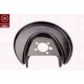 Déflecteur, disque de frein arrière droit KLOKKERHOLM OEM 6N0615612