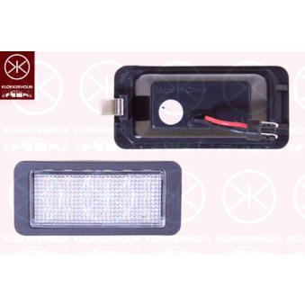 Feu éclaireur de plaque KLOKKERHOLM 95160855