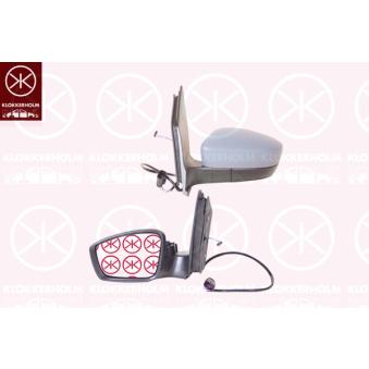 Rétroviseur extérieur KLOKKERHOLM [95161044]