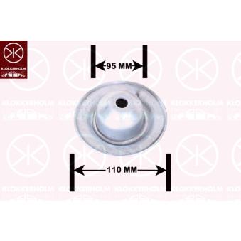 Patin de ressort KLOKKERHOLM OEM 191412341