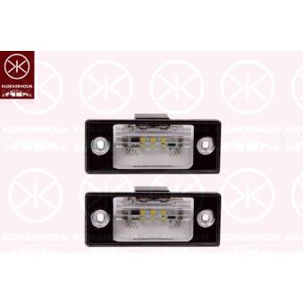 Feu éclaireur de plaque KLOKKERHOLM 95230859