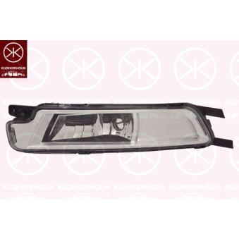 Projecteur antibrouillard avant gauche KLOKKERHOLM 95310281