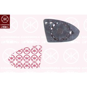 Verre de rétroviseur, rétroviseur extérieur KLOKKERHOLM 95351061
