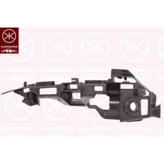 Support, pare-chocs avant gauche KLOKKERHOLM [9535931]