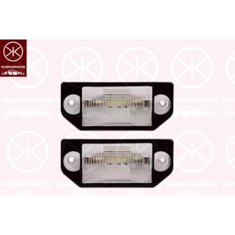 Feu éclaireur de plaque KLOKKERHOLM 95390856