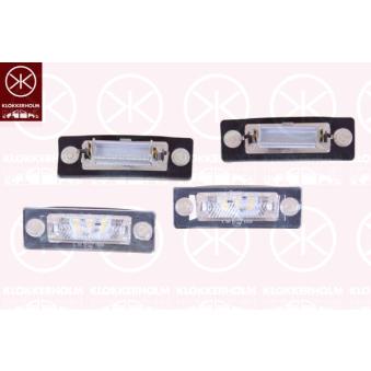 Feu éclaireur de plaque KLOKKERHOLM 95390859