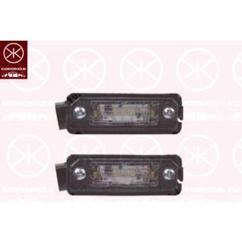 Feu éclaireur de plaque KLOKKERHOLM OEM 3C5943021 Feu éclaireur de plaque KLOKKERHOLM OEM 3C5943021